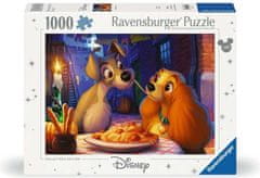 Ravensburger Puzzle Lady a Tramp 1000 dielikov