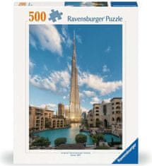 Ravensburger Puzzle Burdž Kalif, Dubaj 500 dielikov