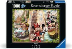 Ravensburger Puzzle Mickey a Minnie na dovolenke 1000 dielikov