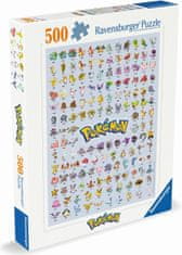 Ravensburger Puzzle Pokémon: Prvých 151 pokémonov 500 dielikov