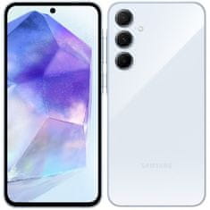 SAMSUNG Mobilní telefon Galaxy A55 5G 8 GB / 128 GB - Awesome Iceblue