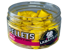 Lk Baits POP-UP Pelety v dipe Med 12mm, 40g