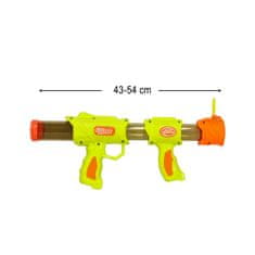 MG Air Popper Nerf 2in1 guľová pištol s nábojmi, zelená