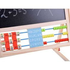 JOKOMISIADA Magnetická/kriedová tabuľa 2v1 + magnetické číslice