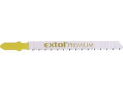 Extol Premium Plátky do priamočiarej píly 5ks, 75x2,5mm, HCS