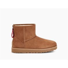 Ugg Australia Členkové topánky hnedá 36 EU W Classic Mini Logo Zip