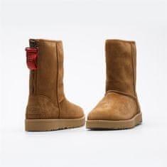 Ugg Australia Čižmy hnedá 36 EU W Classic Short Logo Zip