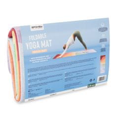 Spokey YOGA TRAVEL Skladacia joga podložka, 180 x 61 x 0,15 cm