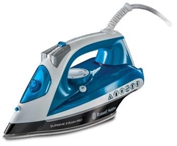 Russell Hobbs Žehlička na bielizeň Supreme Steam Pro Iron 23971, modrá, Supreme Steam Pro Iron