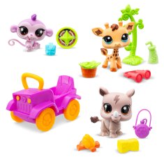 TM Toys Littlest Pet Shop 3 figúrky Safari