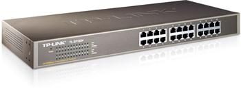 TP-LINK TL-SF1024 - switch, 24 x 10/100 Mbs + 1 uplink, 19&quot; rack