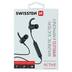 SWISSTEN bluetooth Active - čierna