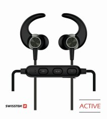 SWISSTEN bluetooth Active - čierna