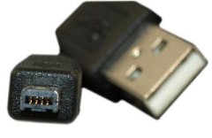 HADEX Kabel USB 2.0 konektor USB-A / USB-Mini B (4 piny) 1,8m