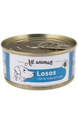 All Animals konz. pre psov losos mletý 90g