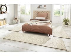 BT Carpet Spálňová sada Wolly 102843 Creme (Rozmery kobercov 3 diely: 67x140 (2x), 67x250 (1x))