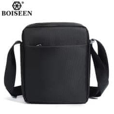 IZMAEL Pánska Crossbody Taška Boiseen Ademar-Čierna KP35743