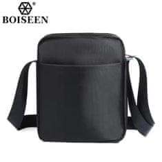 IZMAEL Pánska Crossbody Taška Boiseen Carlo-Čierna KP35744