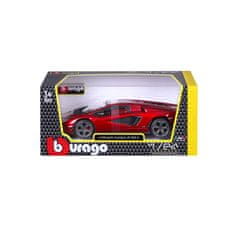 Bburago 1:24 Plus - Lamborghini Countach LPI 800-4 - Red