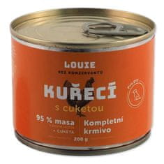 Konzerva LOUIE kuracie s cuketou 200g