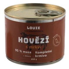 Louie Konzerva hovädzie s mrkvou 200g