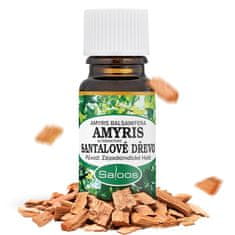 Saloos EO Amyris alternatíva SANTALOVÉ DREVO Západoindické Haiti 10 ml