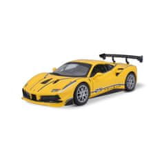 Burago B 1:24 Ferrari Racing 488 Challenge Yelow