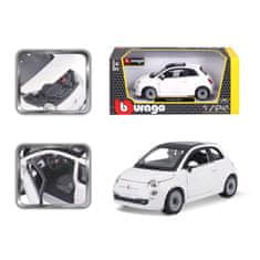 1:24 Fiat 500 (2007) White