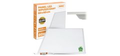 Berge LED panel 60x60 - 60W - 4400lm - 4000k - neutrálna farba - zapustená biela