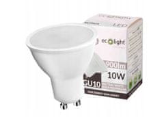 Berge LED žiarovka - GU10 - 10W - 800Lm - 4000k - neutrálna biela Eco Light 230V