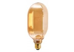 Eco light Dekoratívna LED žiarovka E27 4W 200lm O100 Amber Retro - rada ZERO