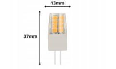 Eco light LED žiarovka G4 - 3W - 300 lm - 12V - teplá farba