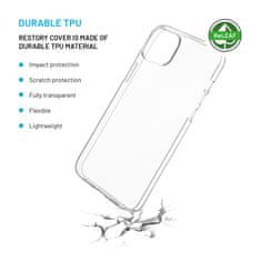 FIXED TPU gélový kryt ReStory AntiUV pre Apple iPhone 15 Plus, číry (FIXSTRE-1201)