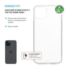 FIXED TPU gélový kryt ReStory AntiUV pre Apple iPhone 15 Plus, číry (FIXSTRE-1201)