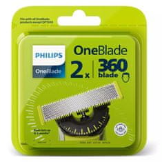 Philips Náhradné čepele na tvár OneBlade 360 QP420/50 2 ks