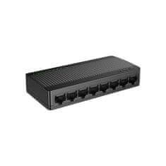 Tenda SG108M - 8x Gigabit Desktop Ethernet Mini Switch, rýchlosti 10/100/1000 Mb/s, 16Gb/s