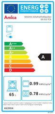 Amica Indukčný sporák SIS 512 TCX