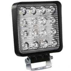 MAR-POL LED prostorové světlo 16x LED, 9 - 36 V, 110 x 110 x 35 mm - MAR-POL