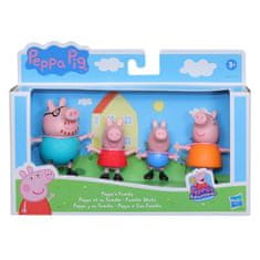 Peppa Pig PRASIATKO PEPPA PEPPINA RODINKA SÚPRAVA 4 FIGÚROK