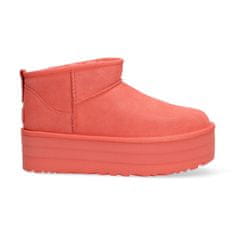 Ugg Australia Snehovky oranžová 39 EU Classic Ultra Mini Platform