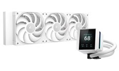 DEEPCOOL vodný chladič MYSTIQUE 360 / 3x120mm fan / ARGB / Intel aj AMD / biely