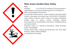 Areon Osviežovač vzduchu Garden Rose Valley