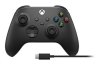 XBOX Microsoft Wireless Controller čierny + USB-C kábel