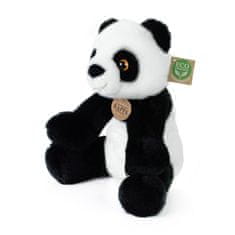 Rappa Plyšová panda sediaci 27 cm ECO-FRIENDLY