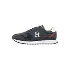 Tommy Hilfiger Obuv tmavomodrá 43 EU Runner Evo Lth Mix