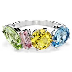 Swarovski Prsteň s farebnými kryštálmi Gema 570894 (Obvod 60 mm)