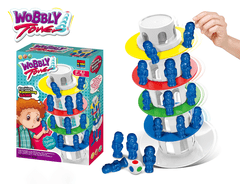 shumee Rodinná arkádová hra WOBBLY TOWER "Wobbly Tower" Pohyblivá šikmá veža