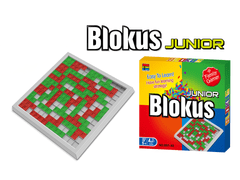 shumee Strategická logická hra "BLOKUS JUNIOR" Puzzle, doska + kocky