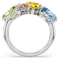 Swarovski Prsteň s farebnými kryštálmi Gema 570894 (Obvod 60 mm)