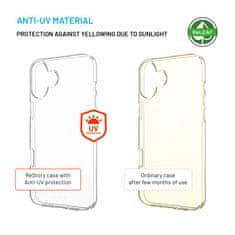 FIXED TPU gélový kryt ReStory AntiUV pre Apple iPhone 16 Plus, číry (FIXSTRE-1401)